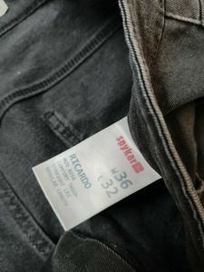 Spykar Men Midrise Straight Leg Cotton Jeans