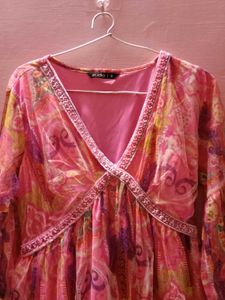 Zudio Pink Kurta Size S