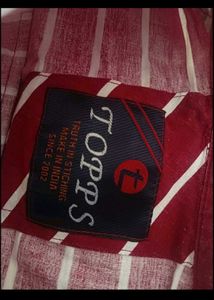 Red Line Shirt For Men