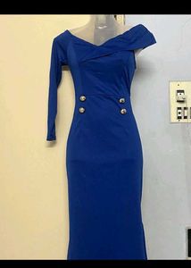 pinterest Elegant Blue Evening Gown