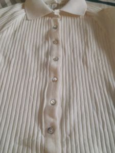 White Top with Collar