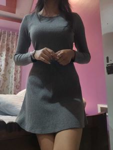 Mini Skater Dress (Winter Appropriate)