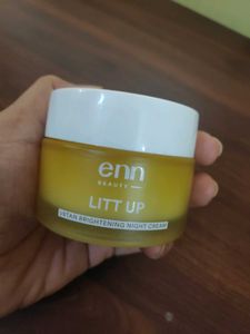 Enn Beauty Litt Up Brightening Night Cream