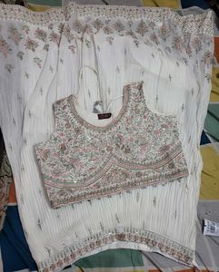 Lehenga Choli set with cancan