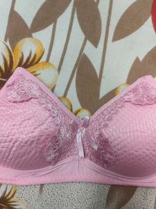 Bra Gathered Lace Jacquard Br