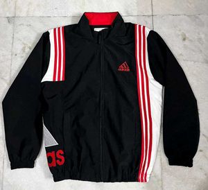 ADIDAS BLACK WINDCHEATER JACKET