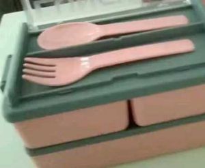 Cute Pink Lunch Box