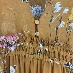 Free People Cherry Blossom Mini Dress