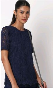 Lace Detailed Top
