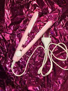 Pink Mini Hair crimping Machine  with Free Perfume
