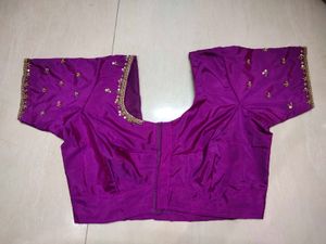 💜Purple  Aari Blouse