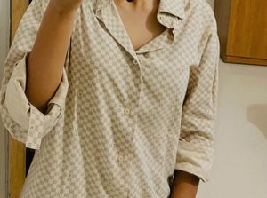 Beige Shirt
