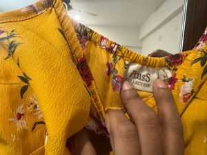 Floral Sundress -  Yellow