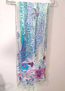 Floral Print Scarf