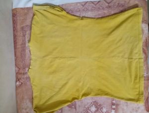Yellow Women Tshirt