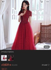 Maroon Ethnic Gown