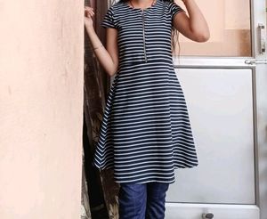 Midi Dress Nevy Blue
