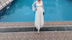 Elegant Lace Corset Dress
