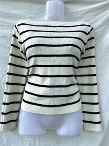 Striped Long Sleeve Top