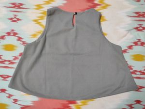 Grey Formal/Casual Top