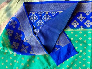 Tussar Silk Saree With Blouse