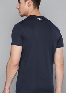 Reebok Men Navy Blue Prime Brand Logo Print Sustai
