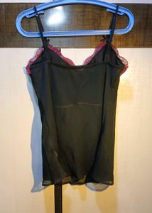 Sexy Black &amp; Pink Lingerie Set