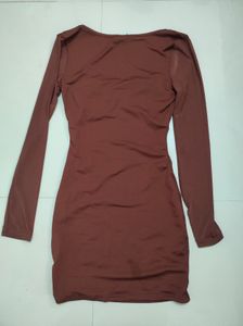 Stylish Brown Dress