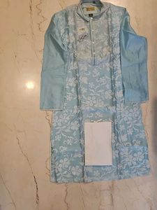 Men's Floral Kurta Set