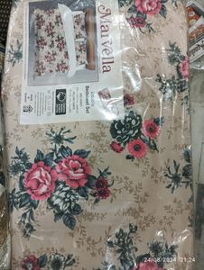 Combo Double bed Sheet With Pillow Cover