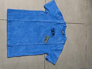 Diesel Blue Graphic T-Shirt