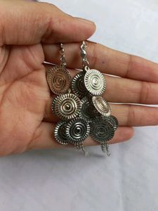 Stylish Silver Dangle Earrings