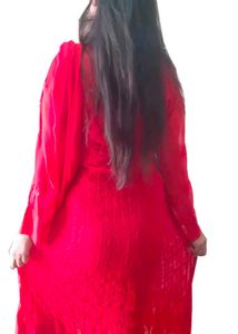Elegant Red Kurta Set