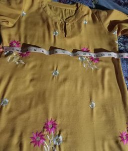 Golden Suit Salwar