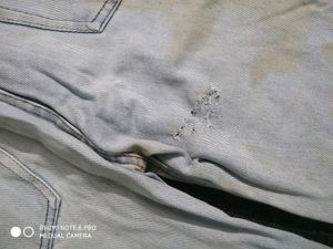 Jeans With Dye