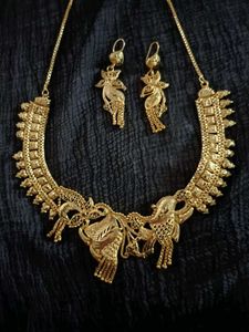 Gold Plated Necklace Set