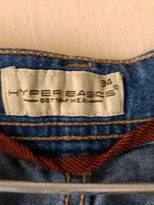 Dark Blue Denim Jeans