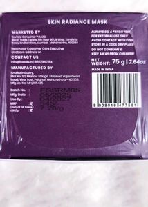 Foxtale Skin Radiance Mask