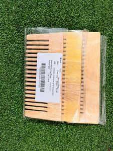 Indalo Pure Neem Wood Detangling Comb for Reducing