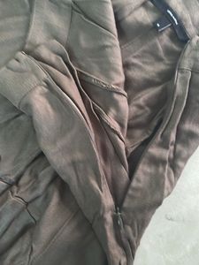 Elegant Olive Skirt