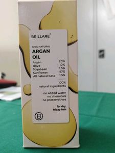 Brillare 100% Natural Argan Oil
