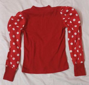 Red Top For Girl