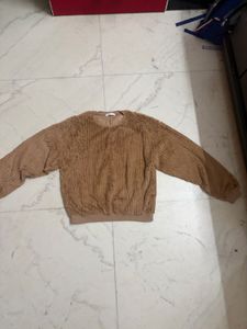 Brown Fuzzy sweater