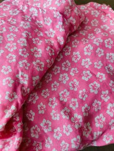 Floral Pink Crop Top