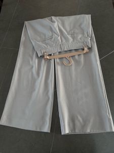 Pastel Blue Highwaist Premium Trouser