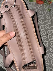 Brownish/beige Classic Taupe Handbag and Sling