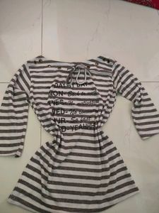 Tops In Line Designing With Grey