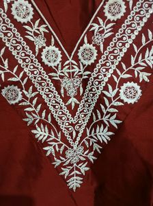 Maroon Kurti