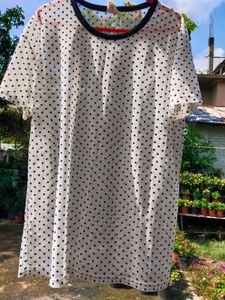 Polka Dot Sheer Top