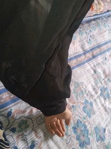 Black elegant ethnic top